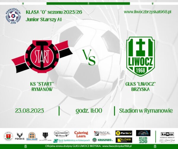 Juniorzy Starsi rozpoczynają rozgrywki w Klasie „O”