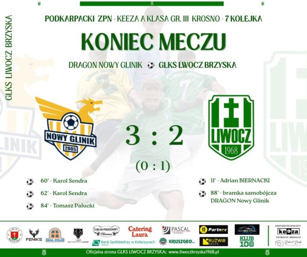 Po bardzo wyrównanym spotkaniu, przegrywamy z Dragonem 3:2 (0:1)
