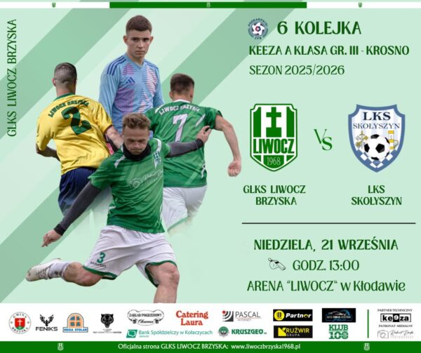 W 6. kolejce z LKS Skołyszyn