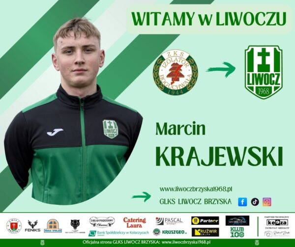 Marcin Krajewski – nowym zawodnikiem Biało Zielonych