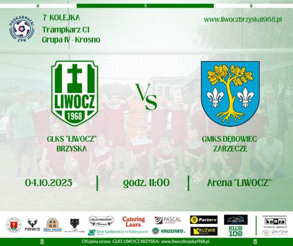 W 7 kolejce Trampkarze C1 zagrają z GKS Zarzecze Dębowiec