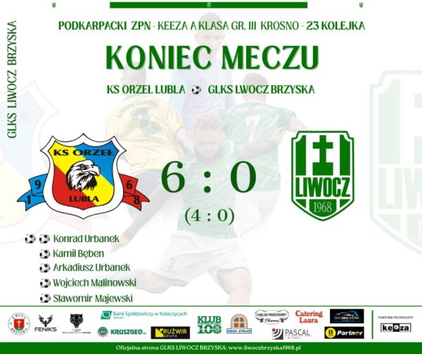 Koniec marzeń o utrzymaniu w A klasie