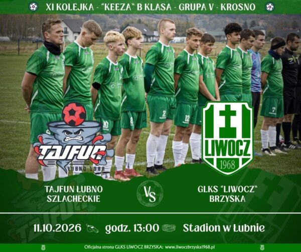 Przed naszymi Seniorami kolejne spotkanie w rundzie jesiennej sezonu 2026/2027!
