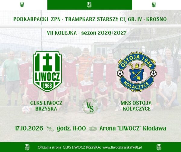 Ostatnia kolejka rundy jesiennej Trampkarzy